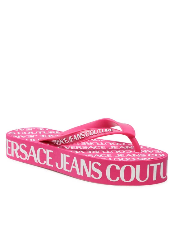 Versace Jeans Couture Γυναίκες Σαγιονάρες 72VA3SQ8 Ροζ 3 Versace Jeans Couture Γυναίκες Σαγιονάρες 72VA3SQ8 Ροζ
