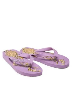 Versace Jeans Couture Γυναίκες Σαγιονάρες 72VA3SQ7 Μωβ -Versace Jeans Couture Εκπτώσεις unnamed file 1015