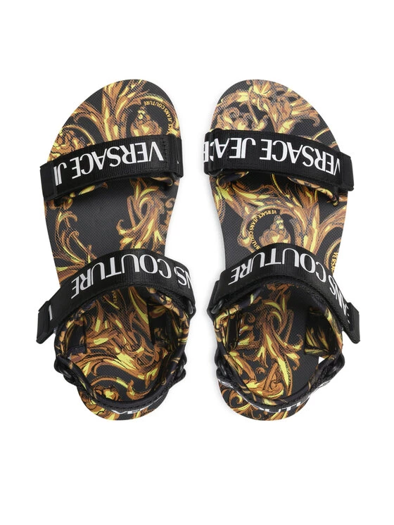 Versace Jeans Couture Γυναίκες Σανδάλια 72VA3SX4 Μαύρο 8 Versace Jeans Couture Γυναίκες Σανδάλια 72VA3SX4 Μαύρο - Image 6