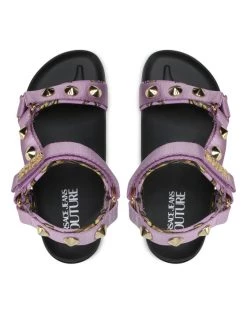 Versace Jeans Couture Γυναίκες Σανδάλια 72VA3SM2 Μωβ -Versace Jeans Couture Εκπτώσεις unnamed file 1034