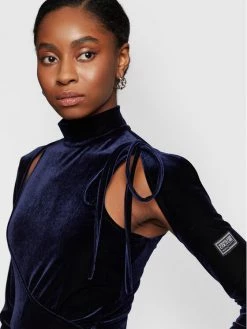 Versace Jeans Couture Γυναίκες Καθημερινά Φορέματα Φόρεμα καθημερινό 73HAO916 Σκούρο μπλε Regular Fit -Versace Jeans Couture Εκπτώσεις unnamed file 104