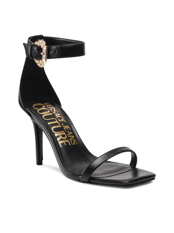 Versace Jeans Couture Γυναίκες Σανδάλια 72VA3S71 Μαύρο 3 Versace Jeans Couture Γυναίκες Σανδάλια 72VA3S71 Μαύρο