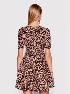 Versace Jeans Couture Γυναίκες Καθημερινά Φορέματα Φόρεμα καθημερινό 72HAO917 Καφέ Regular Fit -Versace Jeans Couture Εκπτώσεις unnamed file 1067