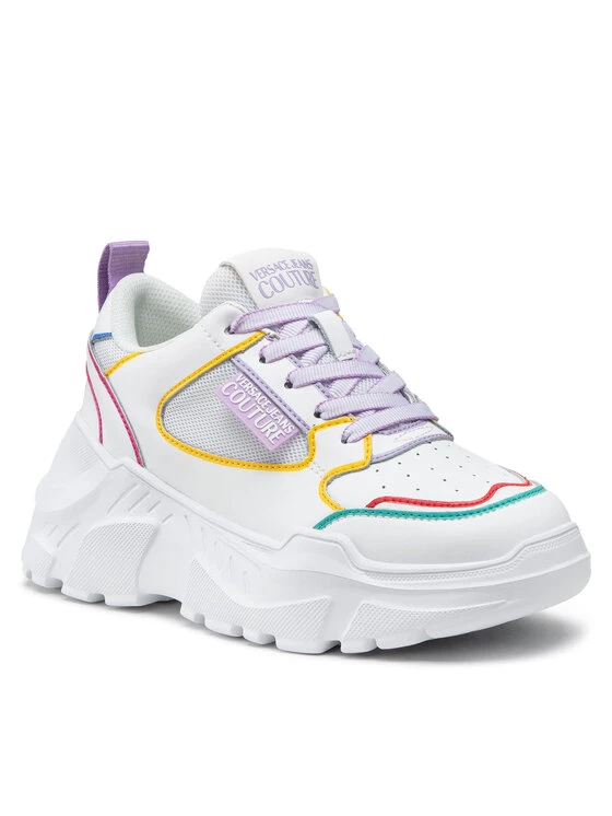 Versace Jeans Couture Γυναίκες Αθλητικά 72VA3SC2 Λευκό 3 Versace Jeans Couture Γυναίκες Αθλητικά 72VA3SC2 Λευκό