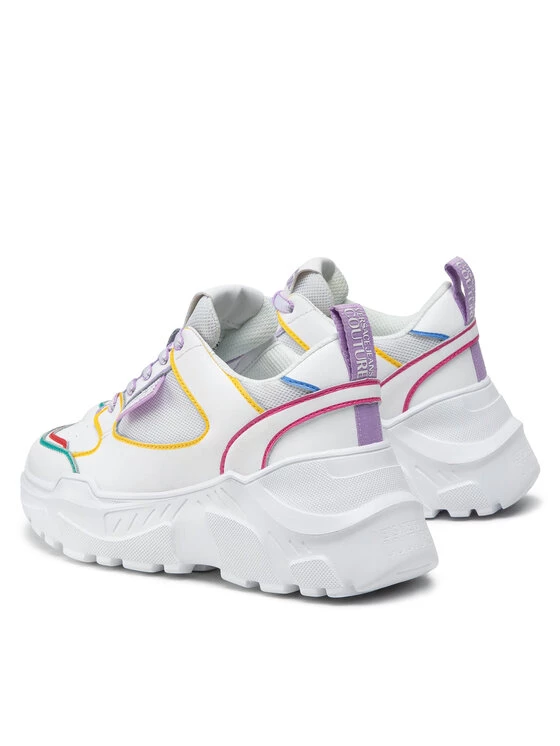 Versace Jeans Couture Γυναίκες Αθλητικά 72VA3SC2 Λευκό 5 Versace Jeans Couture Γυναίκες Αθλητικά 72VA3SC2 Λευκό - Image 3