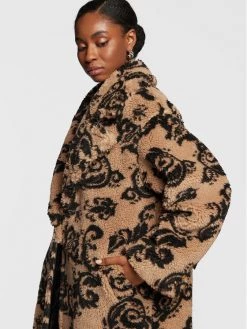 Versace Jeans Couture Γυναίκες Γούνες & Πανωφόρια από προβιά Δέρμα προβάτου Teddy 73HAT403 Καφέ Regular Fit -Versace Jeans Couture Εκπτώσεις unnamed file 113