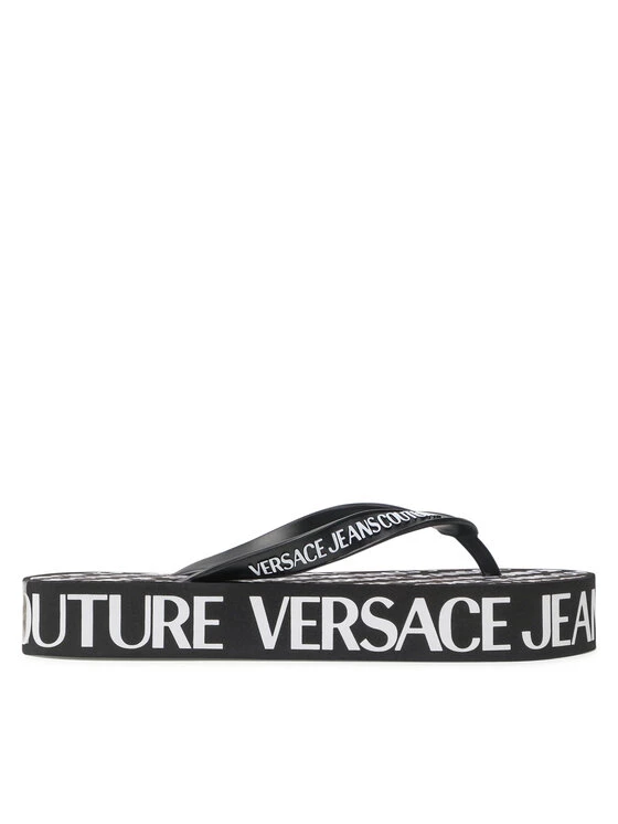 Versace Jeans Couture Γυναίκες Σαγιονάρες 72VA3SQ8 Μαύρο 4 Versace Jeans Couture Γυναίκες Σαγιονάρες 72VA3SQ8 Μαύρο - Image 2
