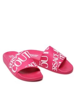 Versace Jeans Couture Γυναίκες Παντόφλες 72VA3SQ1 Ροζ -Versace Jeans Couture Εκπτώσεις unnamed file 1157