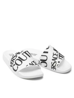 Versace Jeans Couture Γυναίκες Παντόφλες 72VA3SQ1 Λευκό -Versace Jeans Couture Εκπτώσεις unnamed file 1163