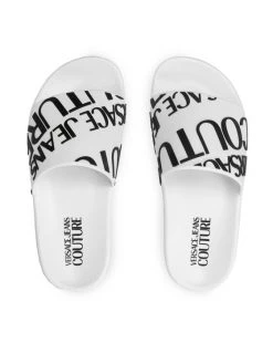 Versace Jeans Couture Γυναίκες Παντόφλες 72VA3SQ1 Λευκό -Versace Jeans Couture Εκπτώσεις unnamed file 1164