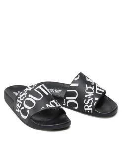 Versace Jeans Couture Γυναίκες Παντόφλες 72VA3SQ1 Μαύρο -Versace Jeans Couture Εκπτώσεις unnamed file 1169