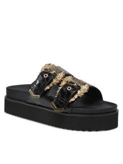 Versace Jeans Couture Γυναίκες Παντόφλες 72VA3SM1 Μαύρο