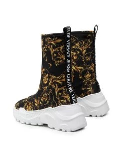 Versace Jeans Couture Γυναίκες Biker Μποτάκια Μποτάκια 72VA3SC9 Μαύρο -Versace Jeans Couture Εκπτώσεις unnamed file 1215