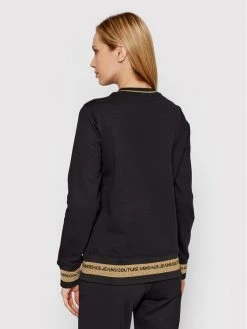 Versace Jeans Couture Γυναίκες Μπλούζες Μπλούζα Logo 72HAIT03 Μαύρο Regular Fit -Versace Jeans Couture Εκπτώσεις unnamed file 1227