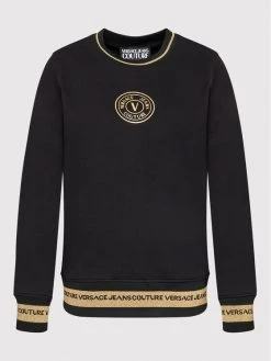 Versace Jeans Couture Γυναίκες Μπλούζες Μπλούζα Logo 72HAIT03 Μαύρο Regular Fit -Versace Jeans Couture Εκπτώσεις unnamed file 1229