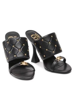 Versace Jeans Couture Γυναίκες Παντόφλες 71VA3S17 71570 Μαύρο -Versace Jeans Couture Εκπτώσεις unnamed file 1234