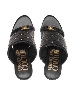 Versace Jeans Couture Γυναίκες Παντόφλες 71VA3S17 71570 Μαύρο -Versace Jeans Couture Εκπτώσεις unnamed file 1235