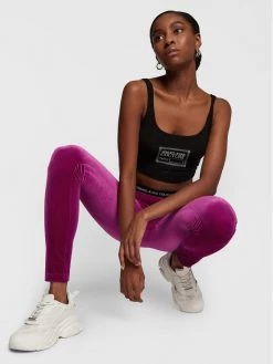 Versace Jeans Couture Γυναίκες Κολάν 73HAC101 Μωβ Slim Fit -Versace Jeans Couture Εκπτώσεις unnamed file 145