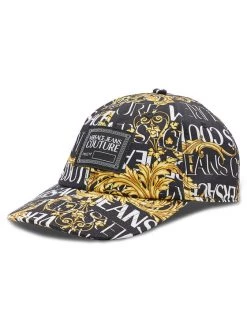 Versace Jeans Couture Γυναίκες Καπέλα Μπέιζμπολ Καπέλο Jockey 73VAZK18 Μαύρο