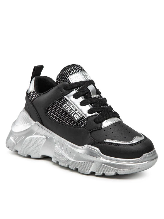 Versace Jeans Couture Γυναίκες Κοντά Αθλητικά Αθλητικά 73VA3SC2 Μαύρο 3 Versace Jeans Couture Γυναίκες Κοντά Αθλητικά Αθλητικά 73VA3SC2 Μαύρο