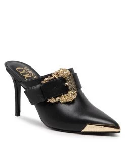 Versace Jeans Couture Γυναίκες Παντόφλες 73VA3S60 Μαύρο