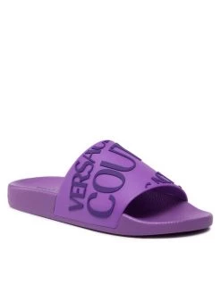 Versace Jeans Couture Γυναίκες Παντόφλες 73VA3SQ1 Μωβ