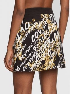 Versace Jeans Couture Γυναίκες Mini Φούστα σε γραμμή Α 73HAE801 Μαύρο Regular Fit -Versace Jeans Couture Εκπτώσεις unnamed file 164
