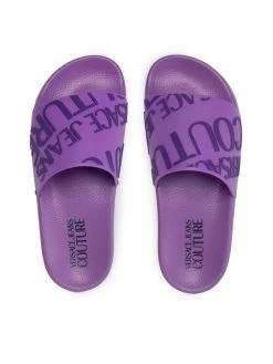 Versace Jeans Couture Γυναίκες Παντόφλες 73VA3SQ1 Μωβ -Versace Jeans Couture Εκπτώσεις unnamed file 1640