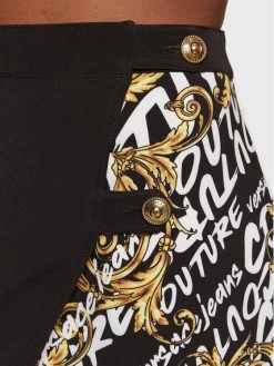 Versace Jeans Couture Γυναίκες Mini Φούστα σε γραμμή Α 73HAE801 Μαύρο Regular Fit -Versace Jeans Couture Εκπτώσεις unnamed file 165