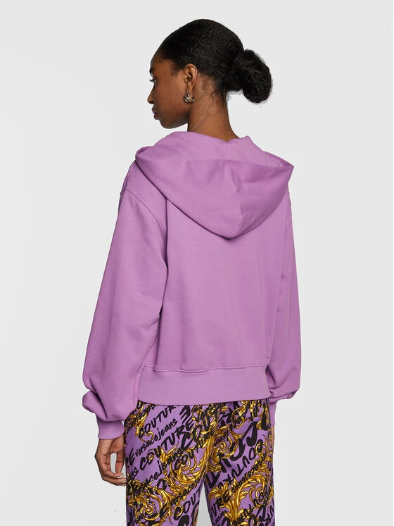 Versace Jeans Couture Γυναίκες Μπλούζες Χωρίς Φερμουάρ Μπλούζα Basic 73HAI312 Μωβ Relaxed Fit 5 Versace Jeans Couture Γυναίκες Μπλούζες Χωρίς Φερμουάρ Μπλούζα Basic 73HAI312 Μωβ Relaxed Fit - Image 3