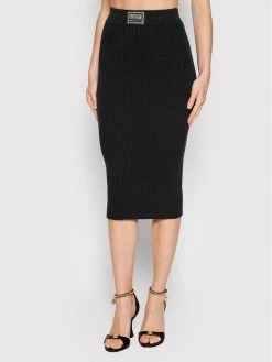 Versace Jeans Couture Γυναίκες Φούστες Pencil Φούστα Pencil 73HAEM29 Μαύρο Slim Fit