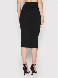 Versace Jeans Couture Γυναίκες Φούστες Pencil Φούστα Pencil 73HAEM29 Μαύρο Slim Fit -Versace Jeans Couture Εκπτώσεις unnamed file 1697