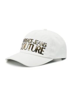 Versace Jeans Couture Γυναίκες Καπέλα Μπέιζμπολ Καπέλο Jockey 72VAZK14 Λευκό