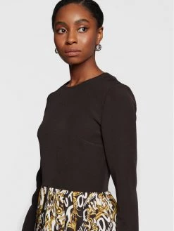 Versace Jeans Couture Γυναίκες Καθημερινά Φορέματα Φόρεμα καθημερινό 73HAO923 Μαύρο Regular Fit -Versace Jeans Couture Εκπτώσεις unnamed file 180