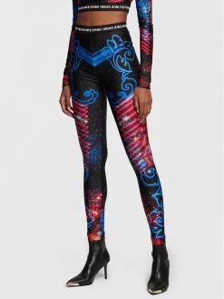 Versace Jeans Couture Γυναίκες Κολάν 73HAC1A1 Σκούρο μπλε Slim Fit