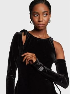 Versace Jeans Couture Γυναίκες Κοκτέιλ Φορέματα Φόρεμα κοκτέιλ 73HAO911 Μαύρο Regular Fit -Versace Jeans Couture Εκπτώσεις unnamed file 190