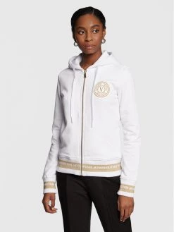 Versace Jeans Couture Γυναίκες Μπλούζες Μπλούζα 73HAIT07 Λευκό Regular Fit