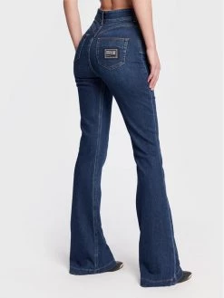 Versace Jeans Couture Γυναίκες Bootcut Τζιν 73HAB520 Σκούρο μπλε Skinny Fit -Versace Jeans Couture Εκπτώσεις unnamed file 2