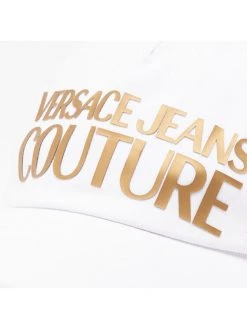 Versace Jeans Couture Άνδρες Καπέλα Μπέιζμπολ Καπέλο Jockey 73VAZK11 Λευκό -Versace Jeans Couture Εκπτώσεις unnamed file 2043