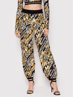 Versace Jeans Couture Γυναίκες Παντελόνια Φόρμας Παντελόνι φόρμας 73HAA320 Μαύρο Regular Fit