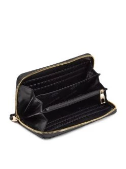 Versace Jeans Couture Γυναίκες Πορτοφόλια Μεγάλο Πορτοφόλι Γυναικείο 73VA5PE1 Μαύρο -Versace Jeans Couture Εκπτώσεις unnamed file 2096