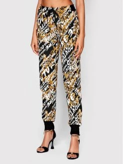 Versace Jeans Couture Γυναίκες Παντελόνια Φόρμας Παντελόνι φόρμας Brush 73HAA310 Μαύρο Regular Fit