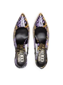 Versace Jeans Couture Γυναίκες Σανδάλια 73VA3S52 Μωβ -Versace Jeans Couture Εκπτώσεις unnamed file 2256