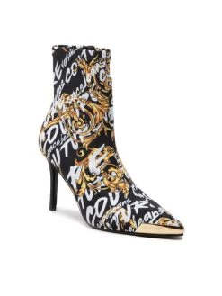 Versace Jeans Couture Γυναίκες Biker Μποτάκια Μποτάκια 73VA3S51 Μαύρο