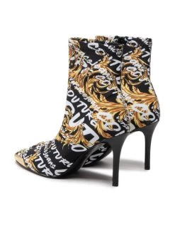 Versace Jeans Couture Γυναίκες Biker Μποτάκια Μποτάκια 73VA3S51 Μαύρο -Versace Jeans Couture Εκπτώσεις unnamed file 2278