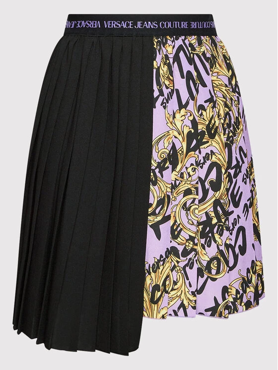 Versace Jeans Couture Γυναίκες Mini Πλισέ φούστα 73HAE8A1 Μαύρο Regular Fit 7 Versace Jeans Couture Γυναίκες Mini Πλισέ φούστα 73HAE8A1 Μαύρο Regular Fit - Image 5