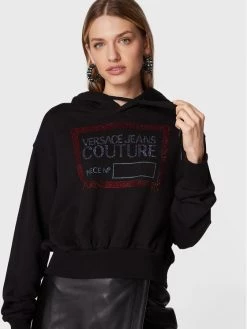 Versace Jeans Couture Γυναίκες Μπλούζες Μπλούζα Piece 73HAIT12 Μαύρο Regular Fit -Versace Jeans Couture Εκπτώσεις unnamed file 232