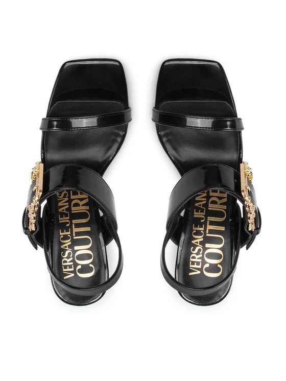 Versace Jeans Couture Γυναίκες Σανδάλια 73VA3S71 Μαύρο 7 Versace Jeans Couture Γυναίκες Σανδάλια 73VA3S71 Μαύρο - Image 5