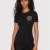 Versace Jeans Couture Γυναίκες T-shirts T-Shirt Vemblem 73HAHT06 Μαύρο Slim Fit -Versace Jeans Couture Εκπτώσεις unnamed file 2457