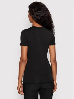 Versace Jeans Couture Γυναίκες T-shirts T-Shirt Vemblem 73HAHT06 Μαύρο Slim Fit -Versace Jeans Couture Εκπτώσεις unnamed file 2459